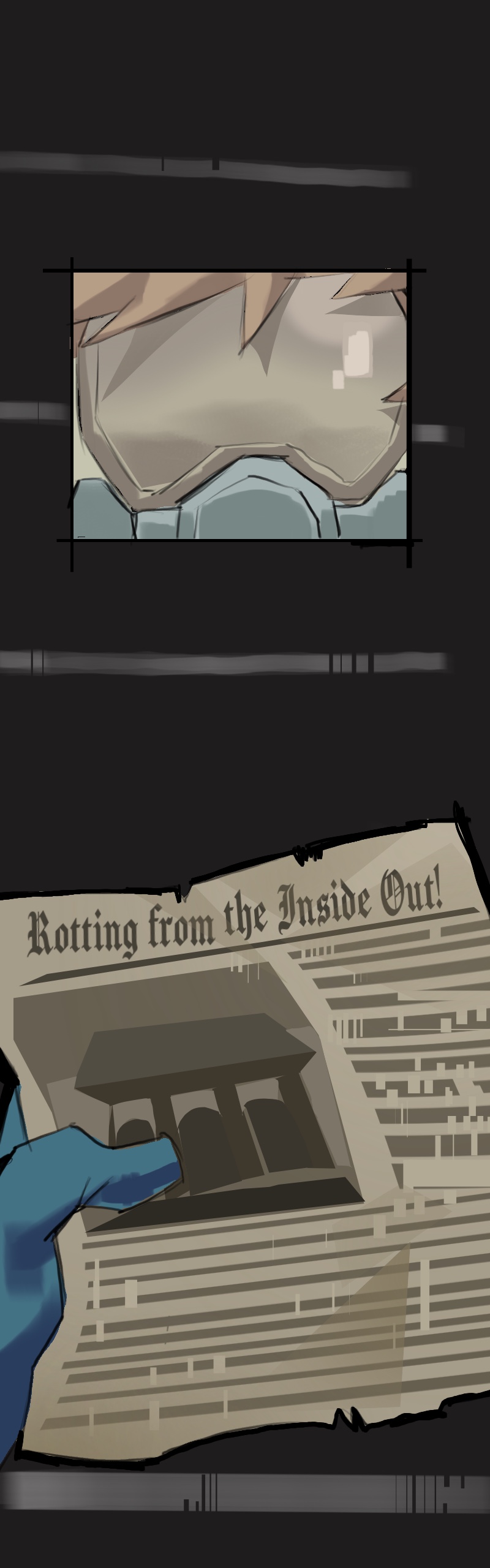 rotting from inside out