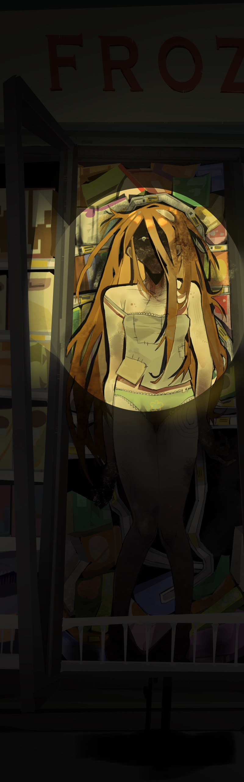 she lives